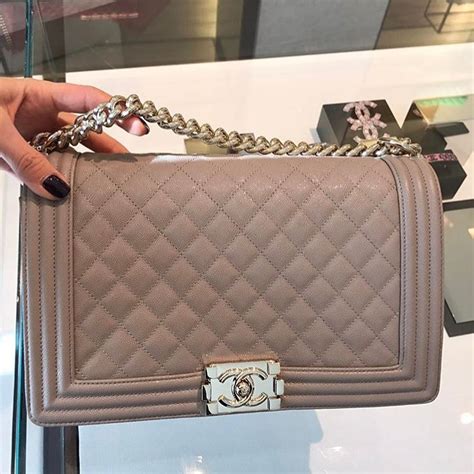 light beige chanel boy bag|chanel le boy bag yupoo.